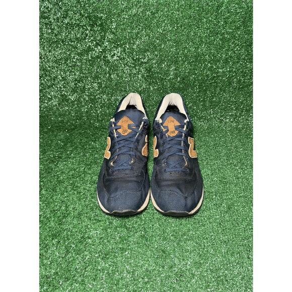 New Balance 574 Classics Mens Size 12 Vintage Navy Blue Running Sneaker ML574BPN - Picture 5 of 9